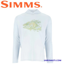 Худи Simms Tech Hoody - Artist Series Bimini Trout Head